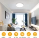 Комплект LED світильників OOWOLF 24W, 23 см, 2 штуки, три колірні температури, LED світильників, металева стельова лампа, комплект плафонів 2 шт - зображення 5