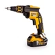 Шуруповерт для гипсокартона бесщеточный DeWALT 18 В XR Li-Ion 30 Нм 2 АКБ 5 А·ч ЗУ кейс DCF620P2K-QW - изображение 1