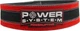 Пояс для важкої атлетики Power System Stronglift PS-3840 Black/Red L/XL - зображення 3