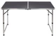 Комплект для пикника RIAS R-621 складной стол со стульями 120x60x55/60/70 см Black (3_08458) - изображение 3