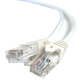 Патч-корд UTP Cat5e 1 м для підключення мережевого обладнання White - зображення 1