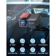 Автомобільний відеореєстратор CHORTAU B-T52 4K Wi-Fi 2 камери IPS 3" WDR - зображення 4