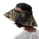 Шляпа Lagur UPF50+ широкополая с открытым верхом, расцветка Black Gold Dunhuang, лимитированная серия - изображение 3