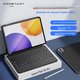 Клавіатура-чохол COOLSTART для Xiaomi Pad 7S Pro 12.5 дюйма з тачпадом, чорна - зображення 5