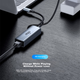 Адаптер Aigo R02P Type-C — RJ45 гигабитный с питанием PD 100 Вт, металлический корпус, для ноутбука, телефона и планшета - изображение 4