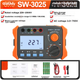 Мегаомметр Suwei SW3025 цифровий для вимірювання опору ізоляції, 250 В та 2500 В - зображення 5