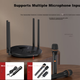 Колонка SAST RR808 беспроводная Bluetooth настенная 60 Вт с экраном 6 дюймов для фоновой музыки и оповещения - изображение 7