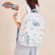 Вместительный рюкзак Dickies для студентов, девушек, старшеклассниц, для спорта, учебы, путешествий, активного отдыха, розовый с брызгами краски. - изображение 2
