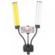 Профессиональный двойной свет Puluz HD-45X с держателем для телефона и USB для блоггеров - изображение 2