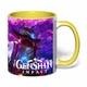Чашка з друком "Genshin Impact/Геншин Імпакт" №5 (колір жовтий) (45968) - зображення 2
