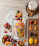 Желейные конфеты 4D Jelly Candies Peelable Fruit Gummies 400 г жевательный мармелад с жидкой начинкой в форме фруктов - изображение 6