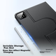 Чохол Shanmo для Xiaomi Pad 8 та Pad 8 Pro 11.2 дюйма силіконовий протиударний з поворотом на 360 градусів, синій - зображення 10
