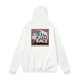 Худи The North Face демисезонное с капюшоном белое M (TNFH03) - изображение 1