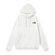 Худи The North Face демисезонное с капюшоном белое M (TNFH03) - изображение 2
