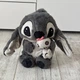 Мягкая плюшевая игрушка Серый Стич (Stitch) с куклой Скрамп, пушистый инопланетянин Лило и Стич Дисней (Disney) - изображение 4