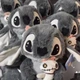 Мягкая плюшевая игрушка Серый Стич (Stitch) с куклой Скрамп, пушистый инопланетянин Лило и Стич Дисней (Disney) - изображение 10