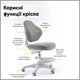 Дитяче крісло Evo-Kids Mio Classic Grey (арт.Y-405 G) - изображение 4