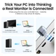 Адаптер Эмулятор дисплея Vention AIYH0 DisplayPort Серый (6922794701267) - изображение 4