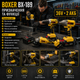Набор аккумуляторных инструментов BOXER BX189 3в1 36 В 5 Ач с двумя аккумуляторами шуруповерт ударный гайковерт болгарка в кейсе - изображение 4