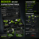 Набор аккумуляторных инструментов BOXER SR032 3в1 24 В с двумя аккумуляторами шуруповерт дрель ударный гайковерт аккумуляторная отвертка в кейсе - изображение 3