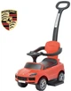 Детская машина-каталка с родительской ручкой Milly Mally Porsche Cayenne Красная (01044) (5907090701044) - изображение 1