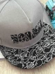 Кепка снепбек (Snapback) Normal Сірий з чорним 56-61р (9100) - изображение 2