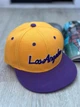 Кепка снепбек (Snapback) Лос-Анджелес (Los Angeles) Помаранчево-фіолетовий 56-61р (9109) - зображення 3