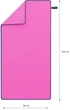Ręcznik NILS CAMP NCR13 z mikrofibry 200 x 90 cm Różowy (5907695555042) - obraz 6