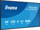 Монітор 43" iiyama ProLite LH4375UHS-B2AG - зображення 2
