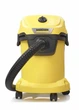 Пилосос Karcher WD 3 1000 Вт, 17 л, для сухого та вологого прибирання, жовтий - зображення 1