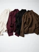 Вязаный свитер UNIQLO 1159853144 (Черный L) - изображение 3