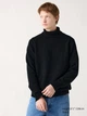 Вязаный свитер UNIQLO из шерсти 1159830953 (Черный M) - изображение 2