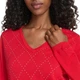 Женский свитер Tommy Hilfiger с бусинками 1159864748 (Красный XL) - изображение 3