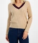 Женский свитер Tommy Hilfiger пуловер 1159849818 (Бежевый XL) - изображение 3