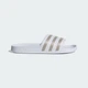 Легкие шлепанцы Adilette Aqua от Adidas с фирменными полосками 47.5 (12 US) 30 см Белый/Серый 1159855964 - изображение 3