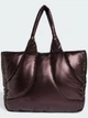 Сумка шоппер Adidas Shopper Metallic Bag с логотипом спортивная 1159823380 (Бордовый One Size) - изображение 1