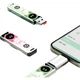 Флеш-накопитель HP 32 ГБ USB 3.2 Strawberry Meow, высокоскоростной, металлический, для милой пары, для резервного копирования данных студентов и офиса, скорость до 230 МБ/с. - изображение 3