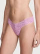 Кружевной комплект Victoria's Secret бюст Push-Up и трусики тонг 1161162797 (Сиреневый 36C/L) - изображение 4