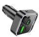 FM модулятор BOROFONE BC53 Bluetooth + Fast Charger 20W + PD Черный - зображення 3