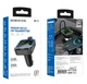 FM модулятор BOROFONE BC53 Bluetooth + Fast Charger 20W + PD Черный - зображення 4