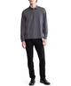 Мужской лонгслив-поло Calvin Klein 1159843817 (Серый XXL) - изображение 4