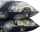 Набір наволочок Moon&Star Бязь Gold Люкс Midnight Bloom 70х70 см 2 шт (MS-840001931) - зображення 1