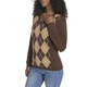 Женский свитер Tommy Hilfiger кофта 1159863323 (Коричневый M) - изображение 3