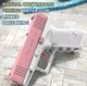 Іграшковий водяний пістолет Glock для дітей та дорослих без електроніки дальність до 10 м Рожевий - зображення 6