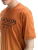 Футболка Tom Tailor М0138915 (1048076) колір коричневий чорний (М0138915 - 248797) - изображение 4
