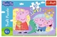 Пазл Trefl 60 элементов — Peppa Pig: Свинка Пеппа — Счастливая Пеппа (17414) - изображение 2