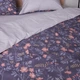 Комплект постельного белья Бязь Lavender Blossom 110х140 см Фиолетовый/Серый - изображение 2