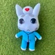 Мягкая игрушка Больница для животных Главная медсестра белый котик Animal Hospital Head Nurse Roblox 28 см - изображение 5
