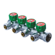 Колектор для теплої підлоги на 4 контура Koer KR.1122-4 1"x4 ways (KR2655) - зображення 1