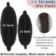 Волосся для плетіння XTREND Soft Springy Afro Twist 16" (Комплект 8шт) - изображение 4